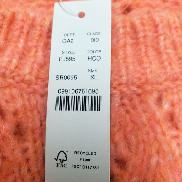 J.CREW Pointelle Crewneck Wool Blend Knit Sweater Size XL - Picture 7 of 8